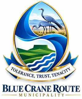 Blue Crane Route Municipality crest